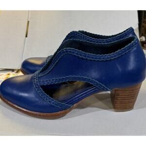 Elf Leather Booties BLUE Boots Spirit Walker Vintage Shoe Women’s Size 8.5